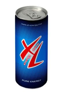 XL energy drink 250ml can