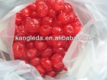 Red and dark red Dried Cherry in Sugar Syrup