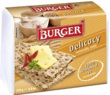 Burger Crispbread 250g.