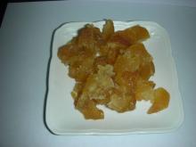 Dried grapefruits skin