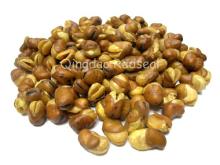 Salted fried broad beans in shell