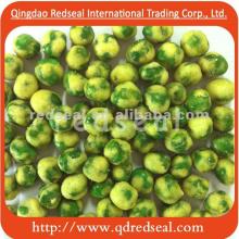 Wasabi coated green peas