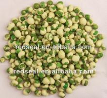 Yellow Wasabi coated green peas