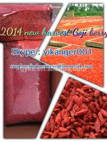 certified organic ningxia goji berry,green;non-pollution;good for health