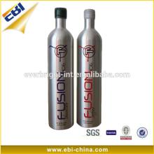 Empty bottle for red wine non alcoholic