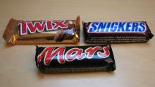 MARS  TWIX   SNICKERS  CHOCOLATE BAR