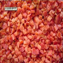 IQF frozen red pepper dices