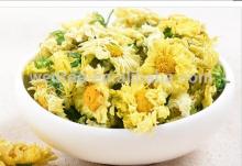 natural yellow chrysanthemum tea organic flower tea