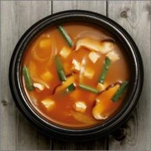 Instant Soup Japan AMANO FOODS Freeze Dried Korea Soup (Spicy Tofu Taste)