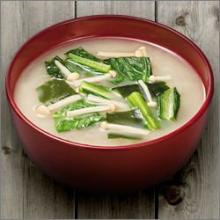 Instant Soup Japan AMANO FOODS Freeze Dried Miso Soup (Spinach Mixed Taste)