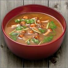  Instant   Soup  Japan AMANO FOODS Freeze Dried Miso  Soup  (Mushroom  Mix ed Taste)
