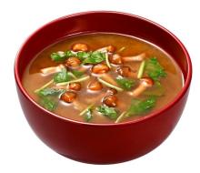 Instant Soup Packets Japan Freeze Dried Miso Soup (Mushroom Mixed Taste)