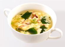 Instant Soup Packets Japan Freeze Dried Miso Soup (Seaweed Egg Taste)