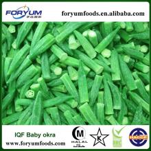 New Crop zero okra frozen