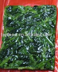 2012new crop~chinese BQF frozen chopped spinach by blanched (1cm-5cm)