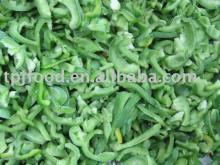 IQF Bell Green Pepper Strips