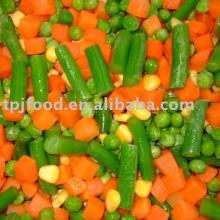 Chinese 4 way IQF mixed vegetables