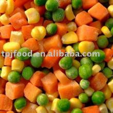 3 way iqf mixed vegetables(sweet corn,carrot dices,green peas)
