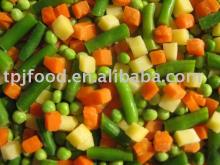 Hot sell 4 way frozen mixed vegetables with FDA(export to Korea)