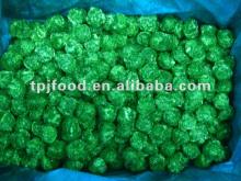 iqf spinach ball with FDA BRC,HACCP,ISO ,KOSHER