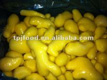 young IQF frozen peeled ginger with high quality
