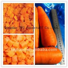 IQF carrot dices (frozen carrot dices) with FDA certification