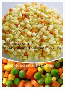 Flavorful iqf frozen mixed vegetables(sweet corn carrot green pea green bean)