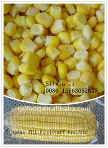frozen sweet corn kernels with FDA BRC HALAL KOSHER  HACCP  ISO9000 ISO22000