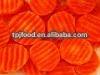 frozen crinkle carrot slices (frozen vegetables) with high quality