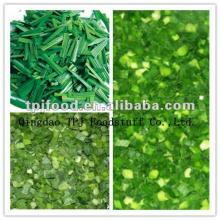 IQF leek pieces(food beverage) in high quality with FDA BRC,HALAL,KOSHER,HACCP