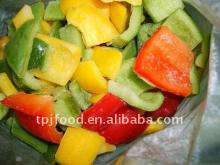 frozen onions and peppers with high quality iqf green pepper dices strips