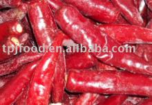 iqf frozen chilli (jinta) with FDA,BRC,HALAL,HACCP,KOSHER