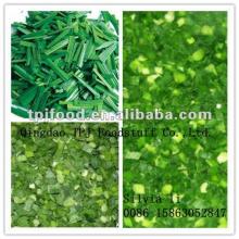 frozen leek pieces (iqf leek pieces) with FDA BRC,HALAL,KOSHER,HACCP ISO9000