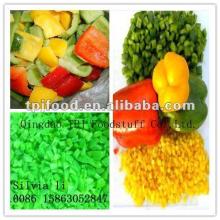 frozen coloured peppers strips with FDA BRC,HALAL,KOSHER,HACCP,ISO9001,ISO22000