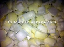 20X20MM iqf frozen onion dices with FDA BRC,HALAL,KOSHER,HACCP