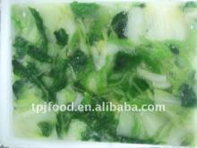 fleshly iqf frozen chinese cabbage with FDA BRC,HALAL,KOSHER,HACCP