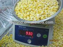 New season jinfei Frozen Sweet Corn Kernels with FDA, KOSHER