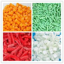IQF vegetables( Carrot, Chilli, Green beans, Onion)