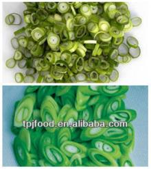 hot selling IQF scallion pieces(normal and beveling)