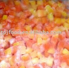 frozen papaya dice