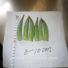 2014 wholesale frozen okra 8-10cm