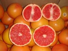 yellow and red fresh grapefruit