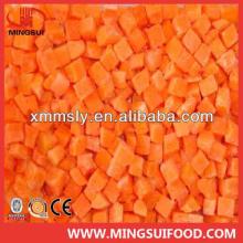 High quality frozen carrot dice