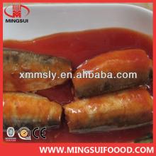 canned sardine in tomato sauce/canned sardine in hot tomato sauce/canned fish in tomato sauce