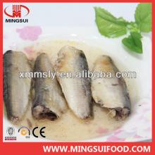 Chines supplier  Export  to  USA  Market canned sardine in brine 125g