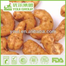 Crispy black pepper flavor, roasted cashew nut snacks