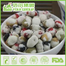 BRC certified Wasabi Flavor Four Color Mixed Beans ( Soy Bean, Black Bean, Green Bean, Red Bean )