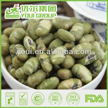 Salted and roasted edamame