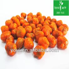Fried Green Pea Snacks of garlic and spicy flavor