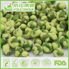 Yellow Wasabi Coated Green Peas
